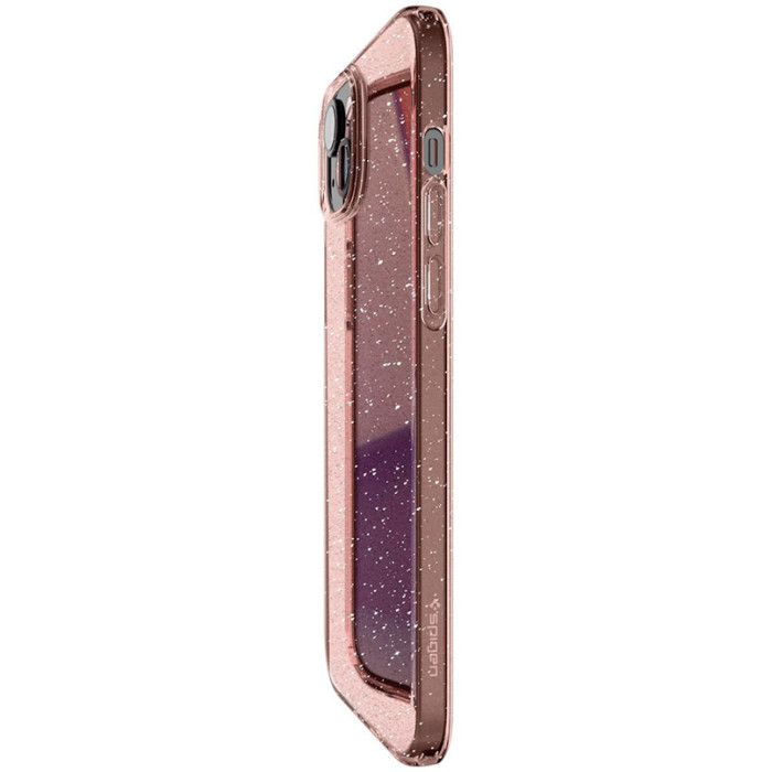 Чохол Spigen для Apple iPhone 15 Liquid Crystal Glitter, Rose Quartz