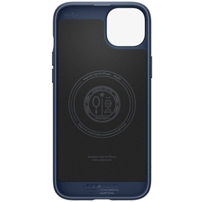 Чохол Spigen для Apple iPhone 15 Mag Armor MagFit, Navy Blue