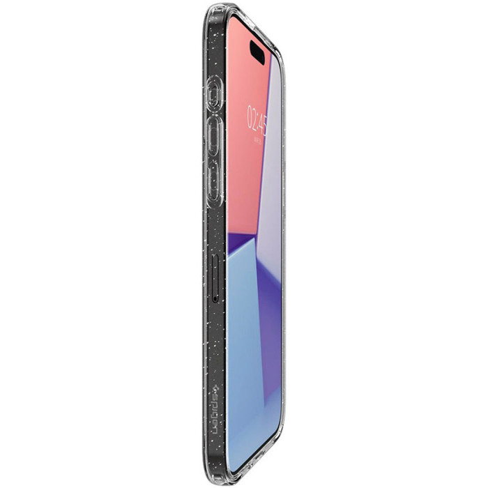 Чохол Spigen для Apple iPhone 15 Pro Liquid Crystal Glitter, Crystal Quartz