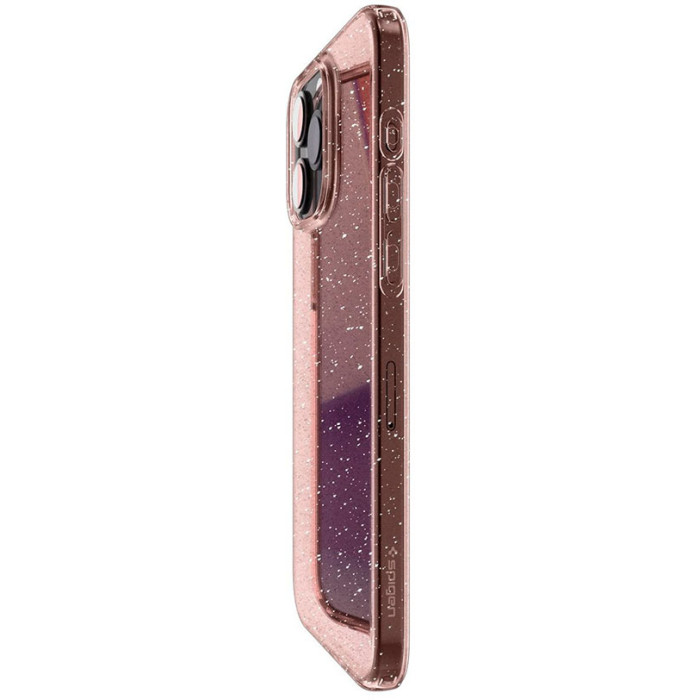 Чохол Spigen для Apple iPhone 15 Pro Liquid Crystal Glitter, Rose Quartz
