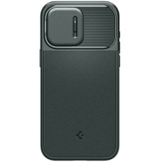 Чохол Spigen для Apple iPhone 15 Pro Max Optik Armor MagFit Abyss, Green