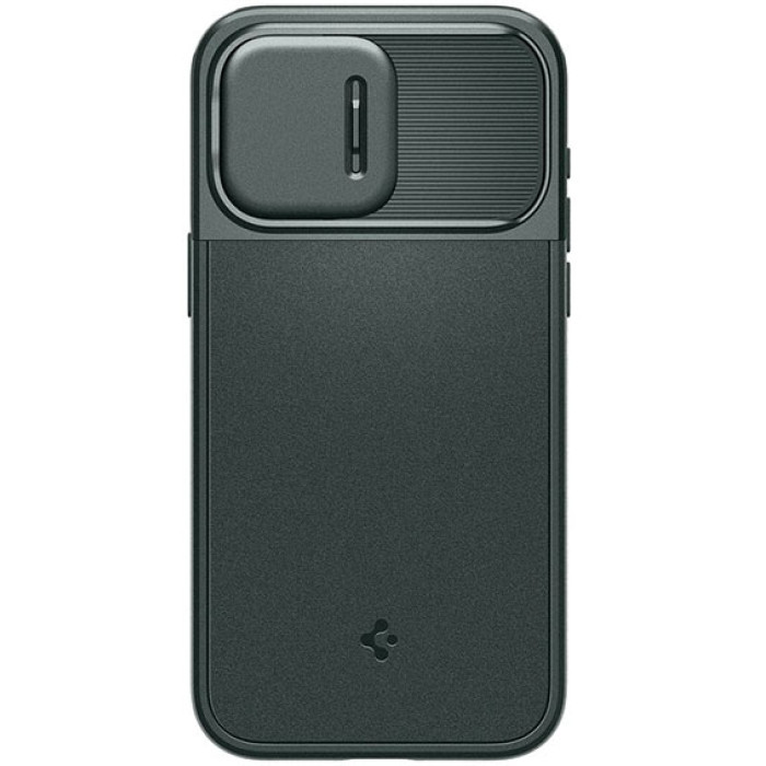 Чохол Spigen для Apple iPhone 15 Pro Max Optik Armor MagFit Abyss, Green