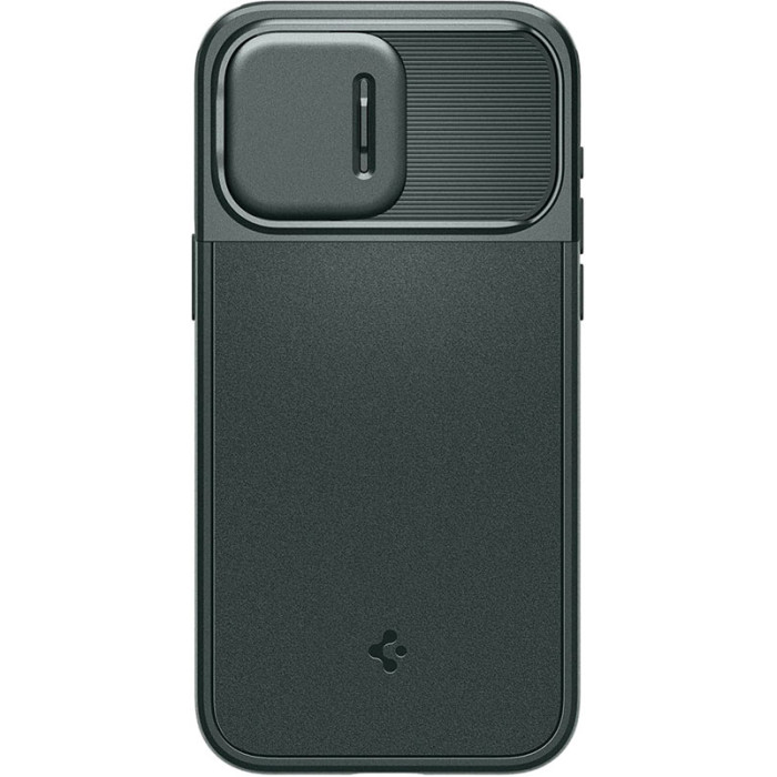 Чохол Spigen для Apple iPhone 15 Pro Optik Armor MagFit, Abyss Green