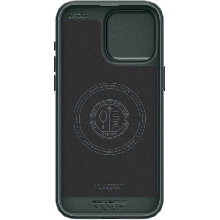 Чохол Spigen для Apple iPhone 15 Pro Optik Armor MagFit, Abyss Green
