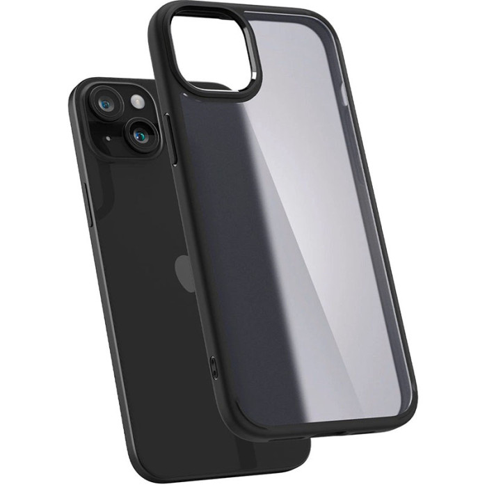 Чохол Spigen для Apple iPhone 15 Ultra Hybrid, Frost Black