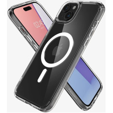Чохол Spigen для Apple iPhone 15 Ultra Hybrid MagFit, White