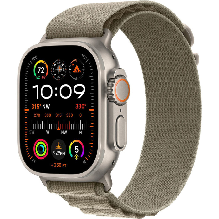 Ремінець Apple для 49mm Olive Alpine Loop Medium