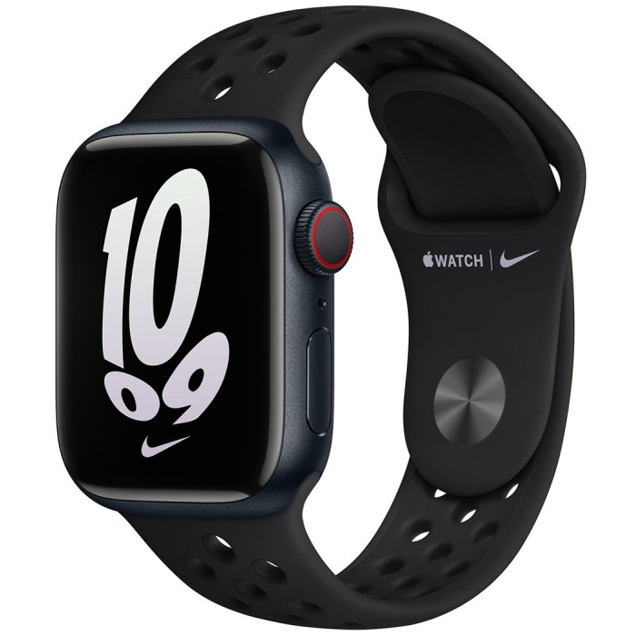Ремінець Apple Watch 41mm Black/Black Nike Sport Band