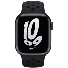 Ремінець Apple Watch 41mm Black/Black Nike Sport Band