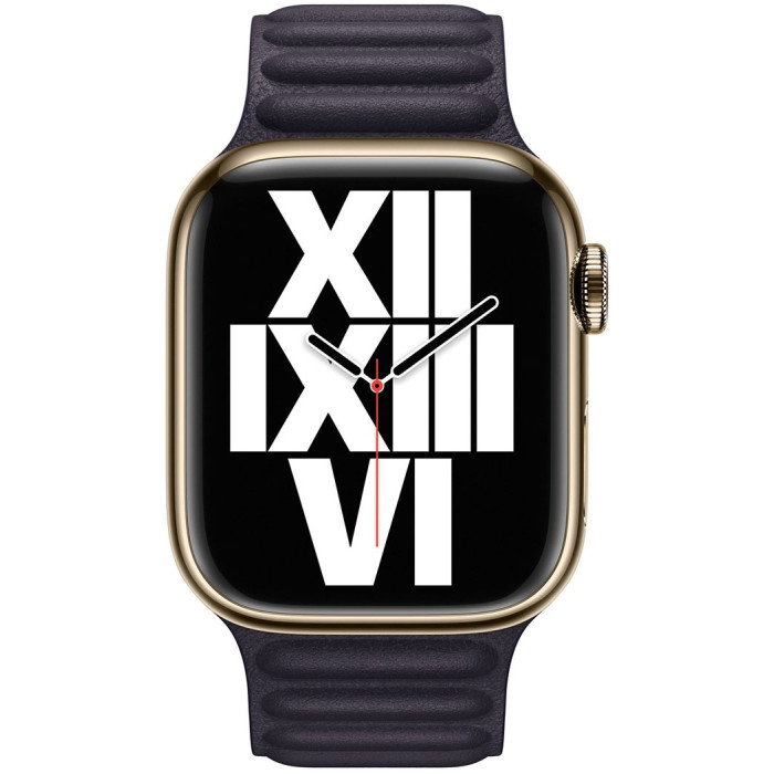 Ремінець Apple Watch 41mm Ink Leather Link – M/L