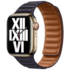 Ремінець Apple Watch 41mm Ink Leather Link – M/L