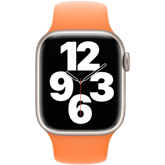 Ремінець Apple Watch 45mm Bright Orange Sport Band