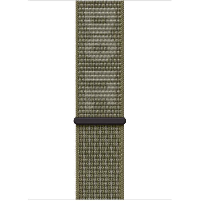 Ремінець Apple Watch 45mm Sequoia/Pure Platinum Nike Sport Loop