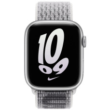 Ремінець Apple Watch 45mm Summit White/Black Nike Sport Loop