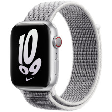 Ремінець Apple Watch 45mm Summit White/Black Nike Sport Loop