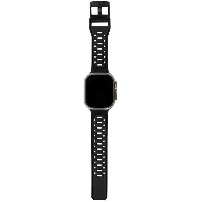 Ремінець UAG для Apple Watch Ultra 49/45/44/42mm Civilian Silicone, Graphite/Black