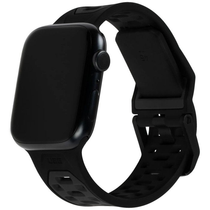 Ремінець UAG для Apple Watch Ultra 49/45/44/42mm Civilian Silicone, Graphite/Black