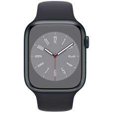 Смартгодинник Apple Watch Series 8 GPS 45mm Midnight Aluminium Case with Midnight Sport Band