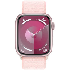 Смартгодинник Apple Watch Series 9 GPS 41mm Pink Aluminium Case with Light Pink Sport Loop