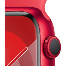 Смартгодинник Apple Watch Series 9 GPS 45mm RED Aluminium Case with RED Sport Band – S/M