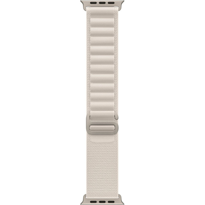 Смартгодинник Apple Watch Ultra GPS + Cellular 49mm Titanium Case with Starlight Alpine Loop Medium