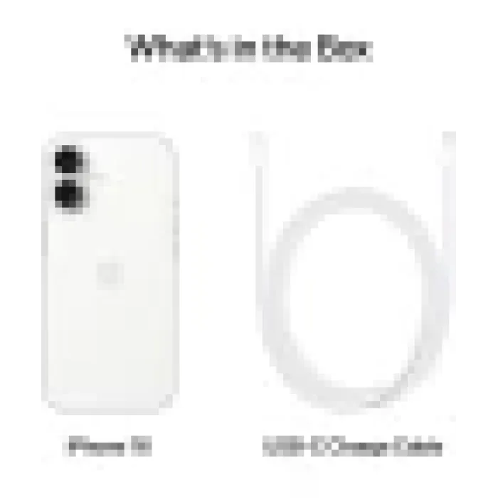 Apple iPhone 16 128GB White (MYE93)