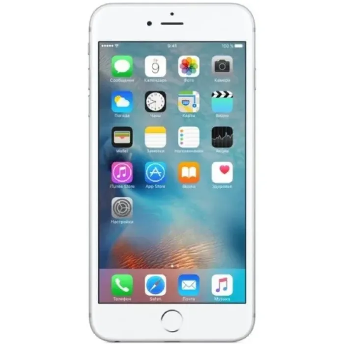 Apple iPhone 6s Plus 16GB Silver Seller Refurbished (MKU22)