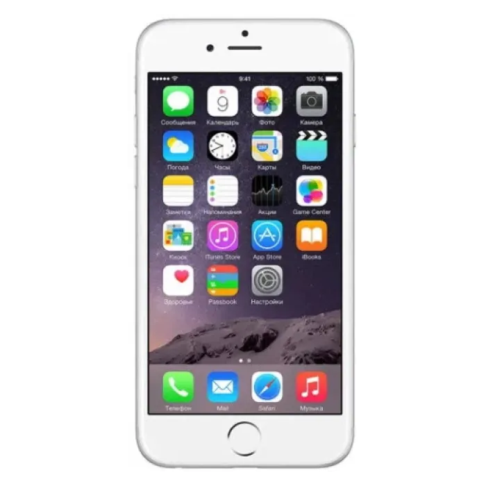 Смартфон Apple iPhone 6 16GB Silver Seller Refurbished (MG482)