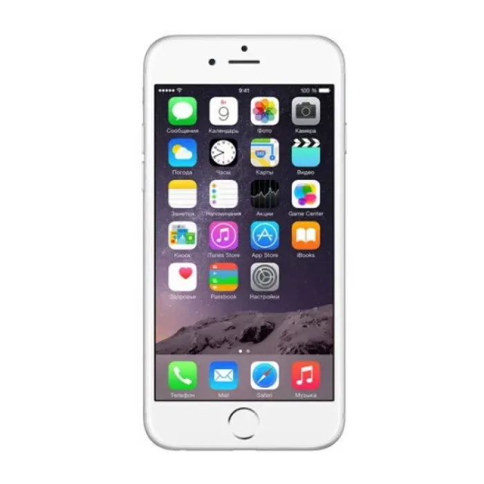 Смартфон Apple iPhone 6 64GB Silver Seller Refurbished (MG4H2)