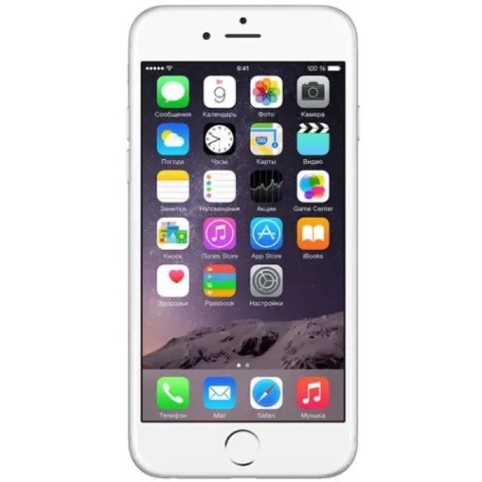 Смартфон Apple iPhone 6 64GB Silver Seller Refurbished (MG4H2)